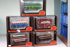 FIVE EFE 1:76 LEYLAND BUSES -