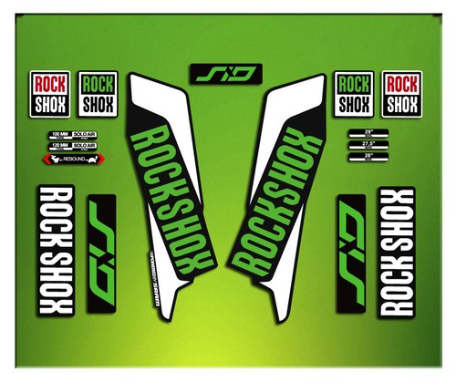 Rock shox fork stickers sid - shox,