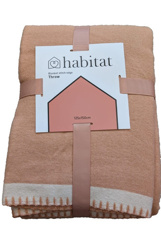 Habitat blanket stitched - habitat,