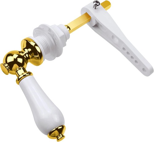 Gold plated metal handle for - gold,