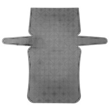 4Pcs Plastic Mesh Canvas Sheet 41.2 cm/ 16 inch Black Crossbody Bag Blank Canvas