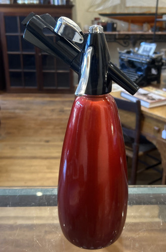 Vintage red boc england - red, siphon