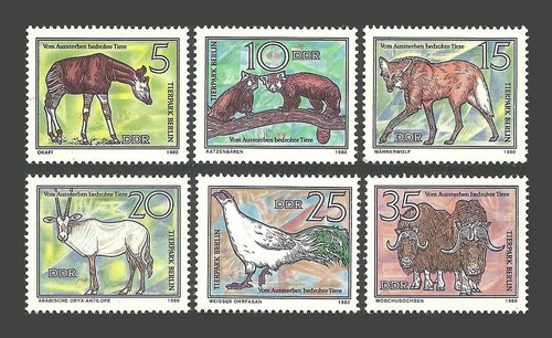 East germany ddr stamps 1980 - germany,