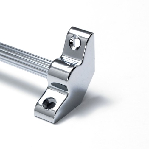 Polished chrome stair rods - stair,