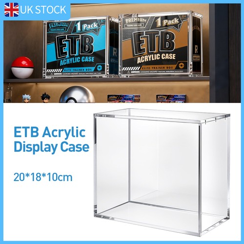 Clear acrylic perspex display - clear,