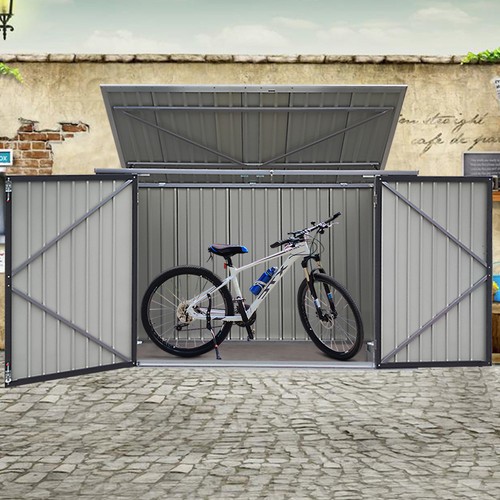 Lockable storage shed outdoor - storage,