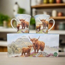 Highland Cow Fine China Kitchen Set