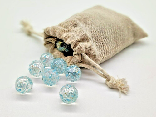Large round glass marbles - x,