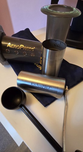 Aeropress coffee maker - coffee,