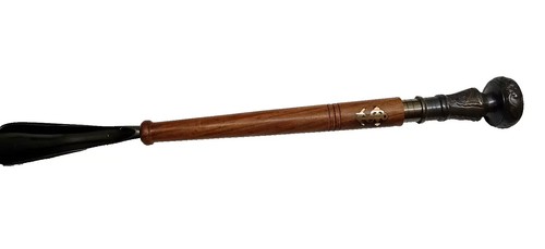 Shoe horn handmade wooden - horn,