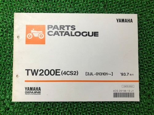 Tw200e parts list 1st - 1st, edition