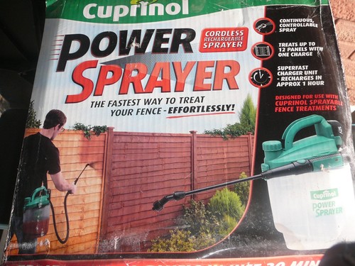 Genuine cuprinol power sprayer - genuine,