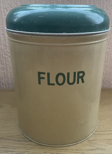Vintage flour metal kitchen - vintage,