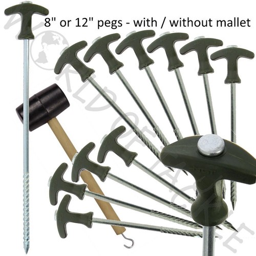 Bivvy tent pegs singles - bivvy,