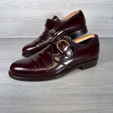 BALLY Ox Blood Brown Monk