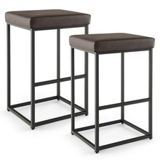 2 Pcs 76cm Bar Stools Dining