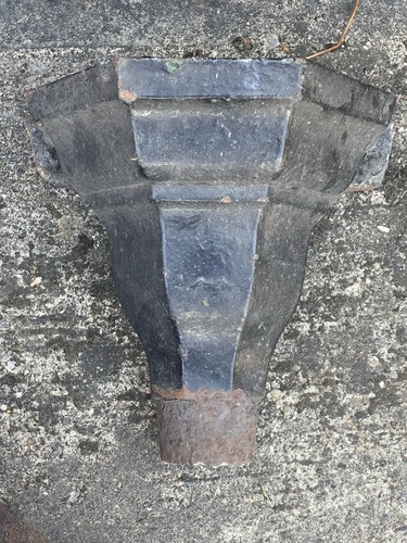 Vintage cast iron rain - cast,