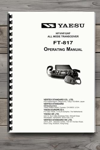 Yaesu 817 vhf uhf - hf, all