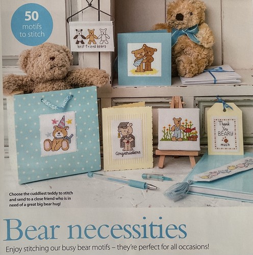 Cross stitch chart teddy - chart, bear