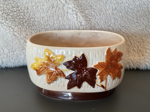 Sylvac autumn leaves - leaves, planter