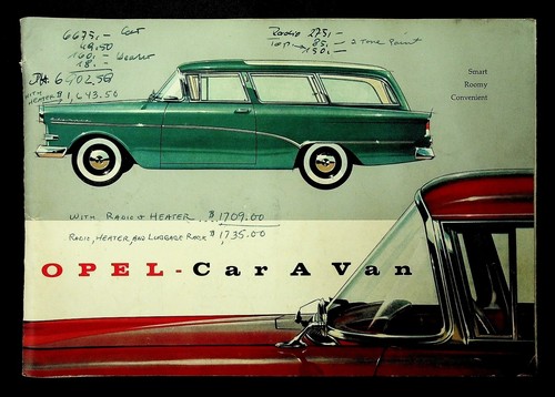 Opel caravan car van - caravan, sales