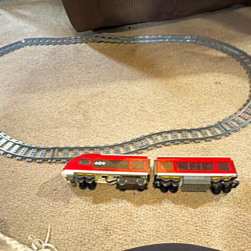 Lego train track lot red - lot,