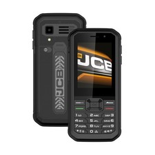JCB Tradesman 3 4G Black Rugged Phone 4GB 2.8"  Dual Sim 0.3MP  Waterproof 