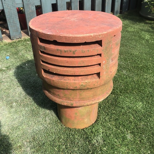 Terracotta pot chimney cowl - chimney,