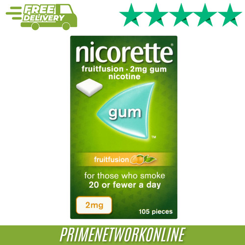 Nicorette fruitfusion 2mg - fruitfusion,