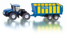 Tractor New Holland with Silage Wagon 1:50 Model 1947 SIKU
