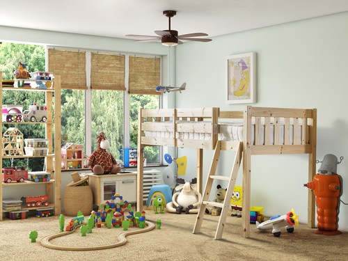 3ft single cabin bed - bed, solid