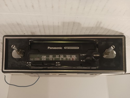 Panasonic car stereo - car,