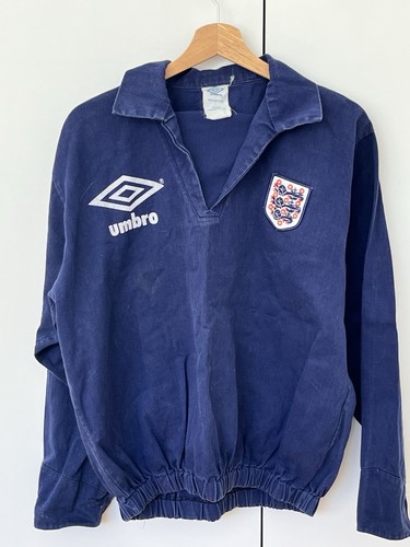 Vintage 90s england umbro navy - umbro,