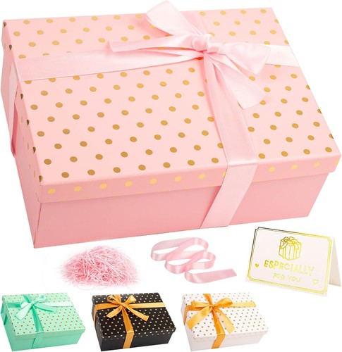 Pink gift box - gift,