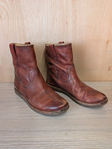 Frye leather boots women - frye, 8.5
