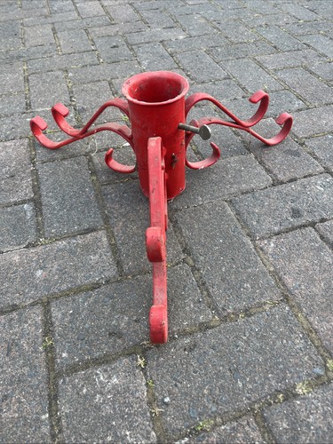 Christmas tree holder red for - tree,