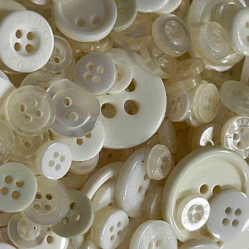 100g bulk lot - bag, buttons
