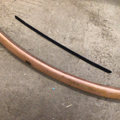 Mgb roadster header rail - mgb,