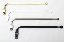 Curtain Drapery Arm Black