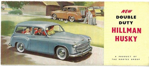 Hillman husky mk1 1954 1955 - husky, uk