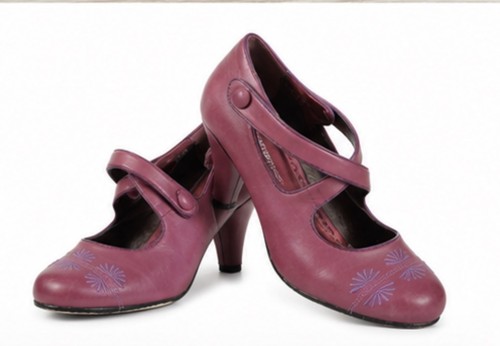 Hush puppies pink leather - puppies,