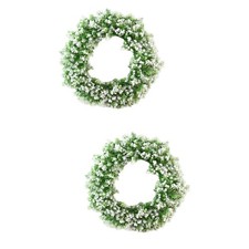  2 PCS Garlands for Home Decoration Decorative Wreath Fake Flowers