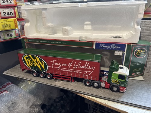 Corgi scania curtainside - corgi,