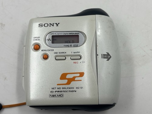 Sony walkman s1 portable - md, mz-s1