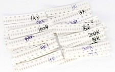 0402 SMD Resistor Kit 1 Ohm to 1M Ohm 5% Tolerance 33 Values x 20pcs 660pcs Set