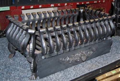 Dog grate fireplace - dog,
