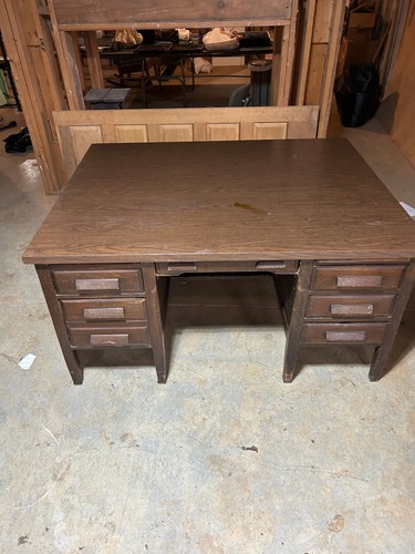 Partner desk quartersaw - partner's,