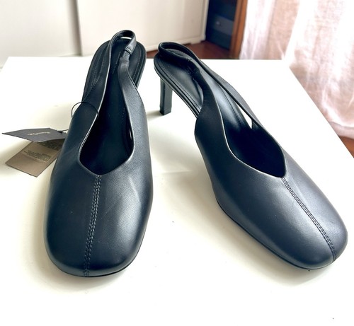 Massimo dutti black leather - massimo,