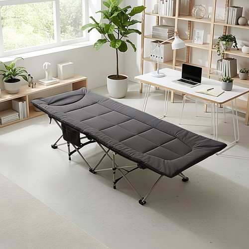 Folding camping cot - cot, adults