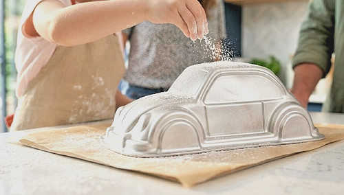 Wilton beetle car cake - cake, tin